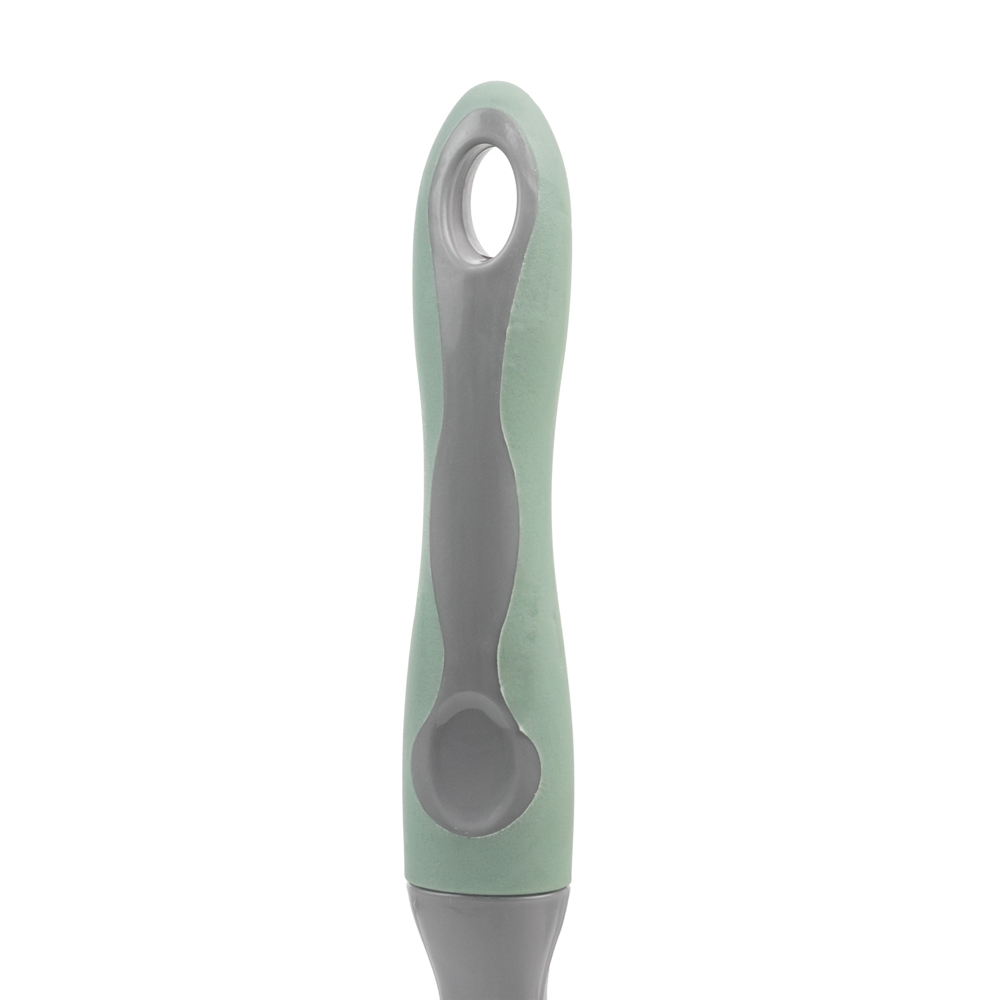 JVL Cleaning Grey Rubber Grip Dust Pan and Brush Set Image 5
