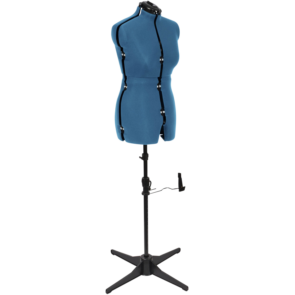 Sewing Online FG266 Wedgewood Blue Adjustable 8-Part Dressmakers Dummy Trouser Form Medium Image 4