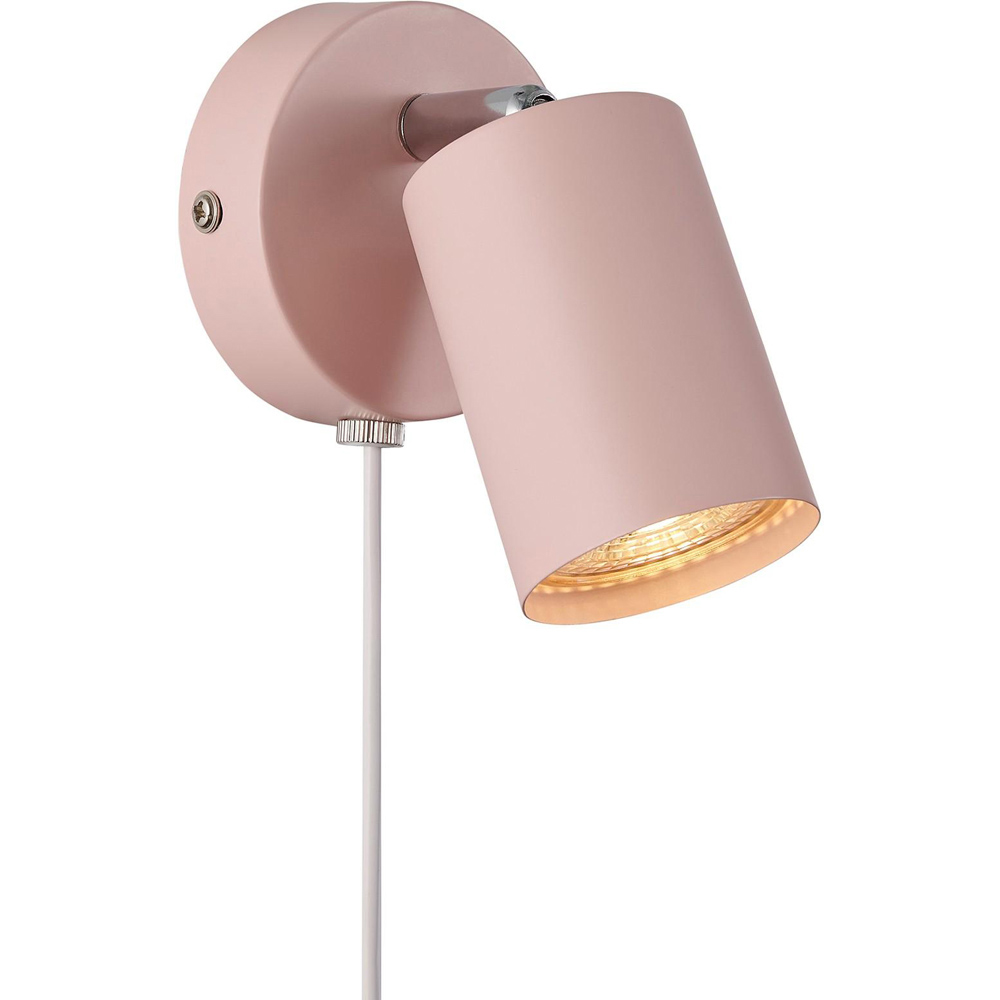 Nordlux Explore Dusty Rose Adjustable Wall Light Image 1