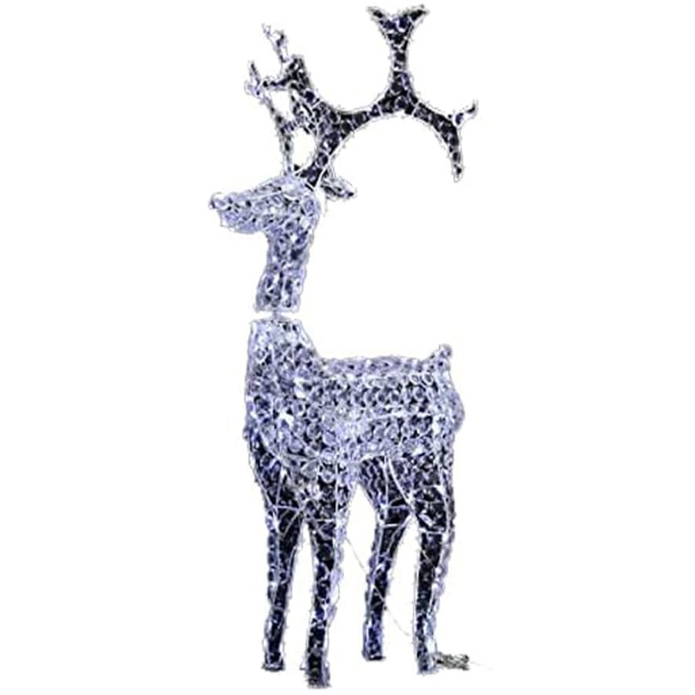 Marco Paul Cool White LED Standing Reindeer Rope Light Image 2