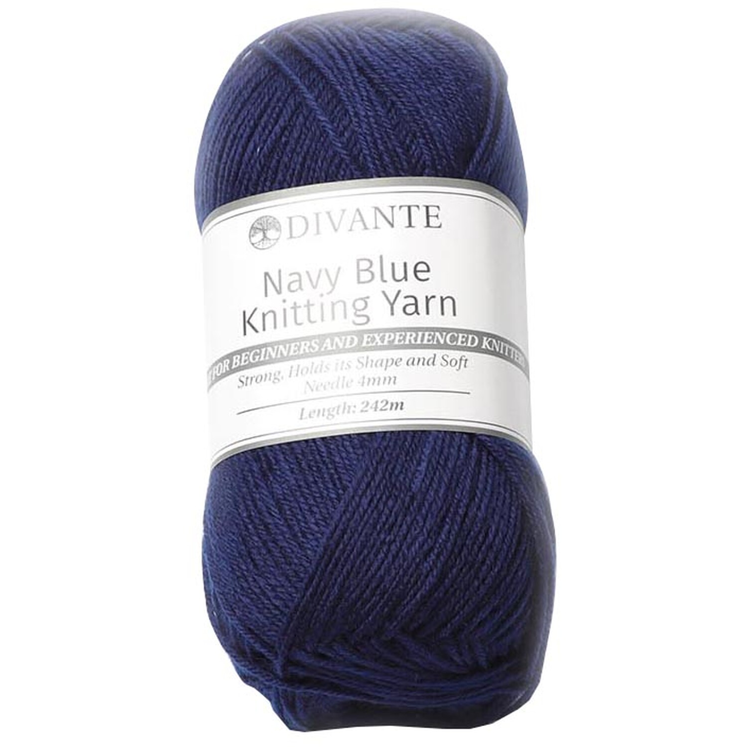 Divante Navy Blue Basic Knitting Yarn 100g Image