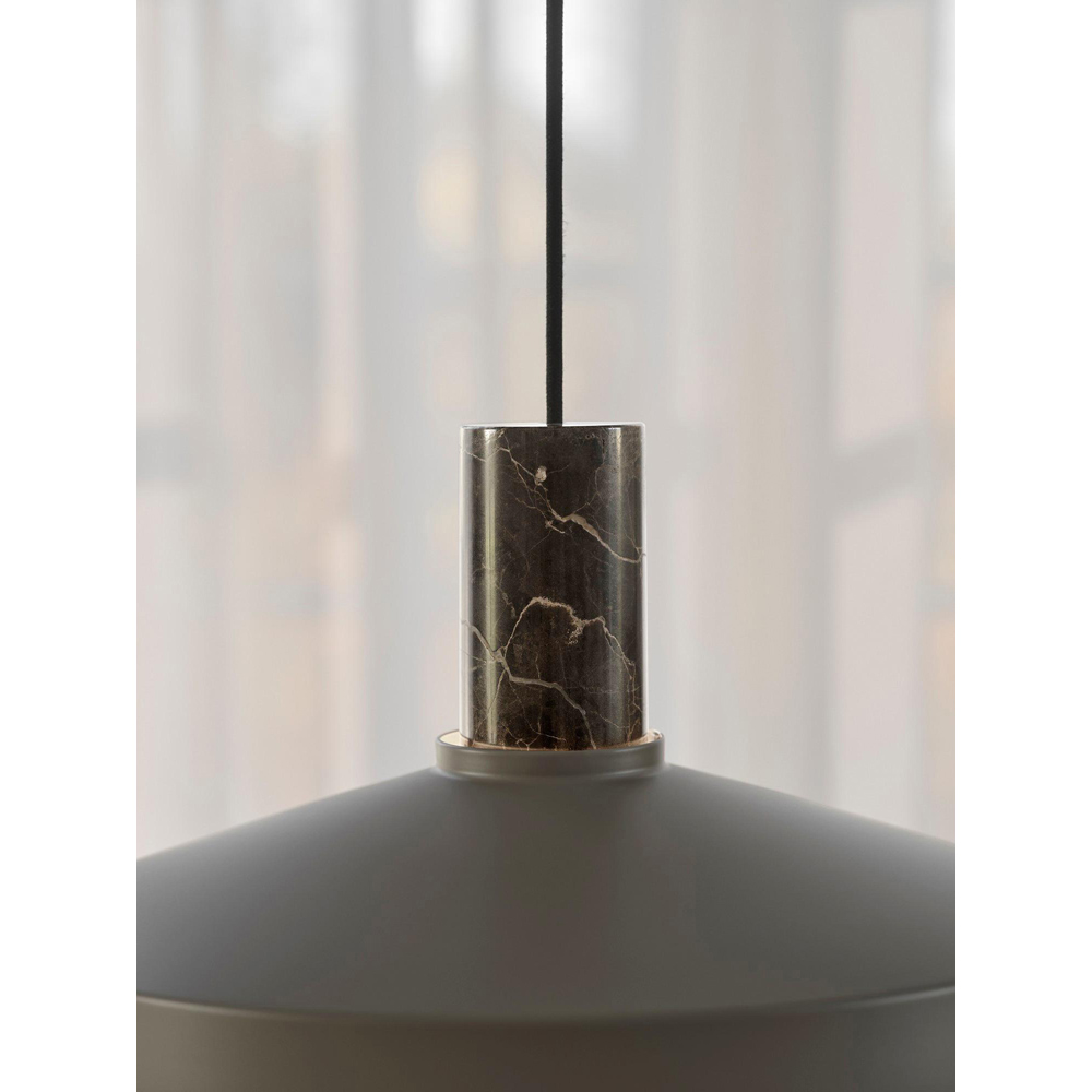 Nordlux Elvas Light Brown Marble Pendant Light Image 7