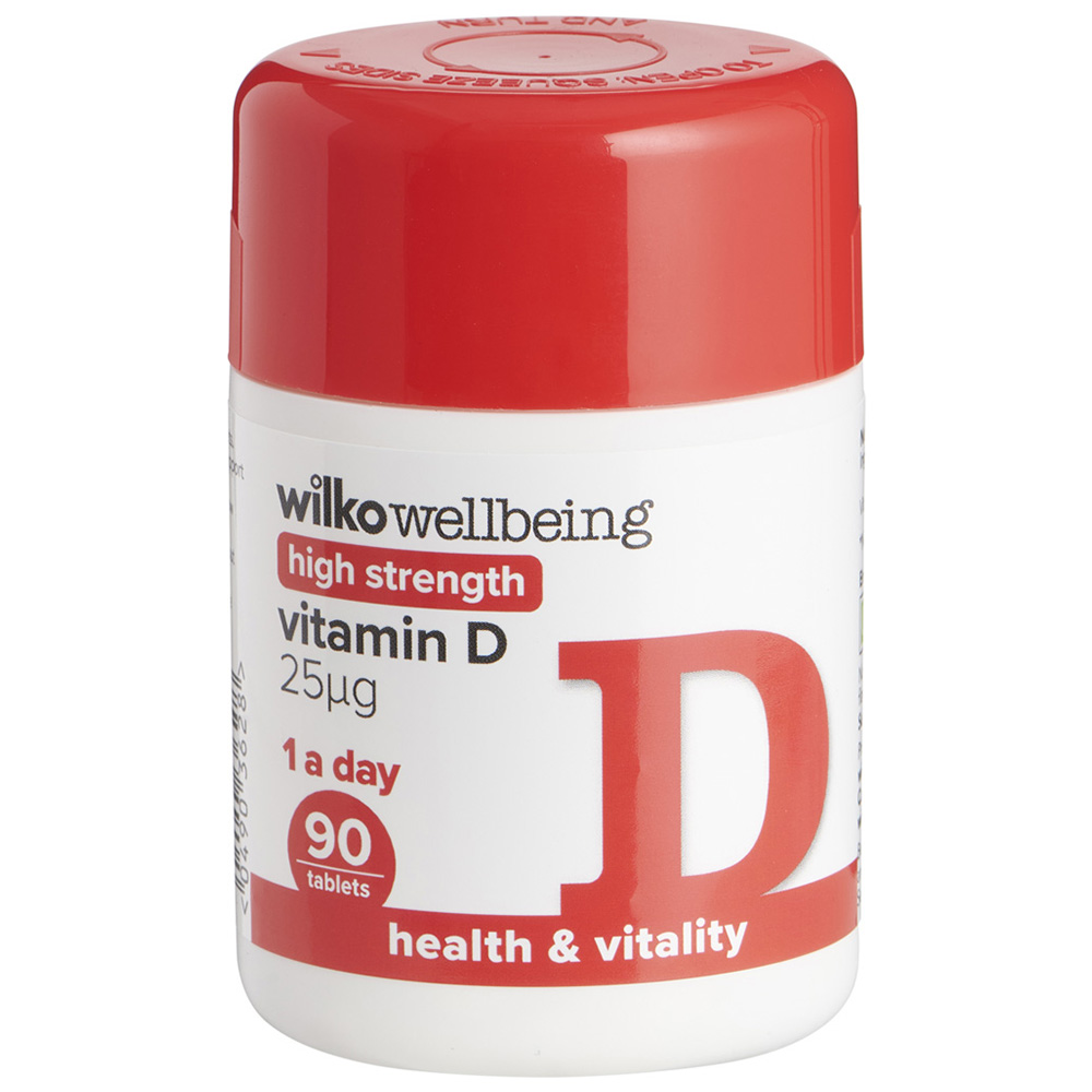 Wilko High Strength Vitamin D 90s Image 1