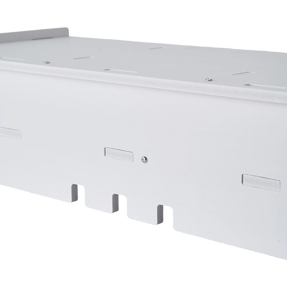 Living and Home 3 Drawer White Monitor Stand Riser Image 3