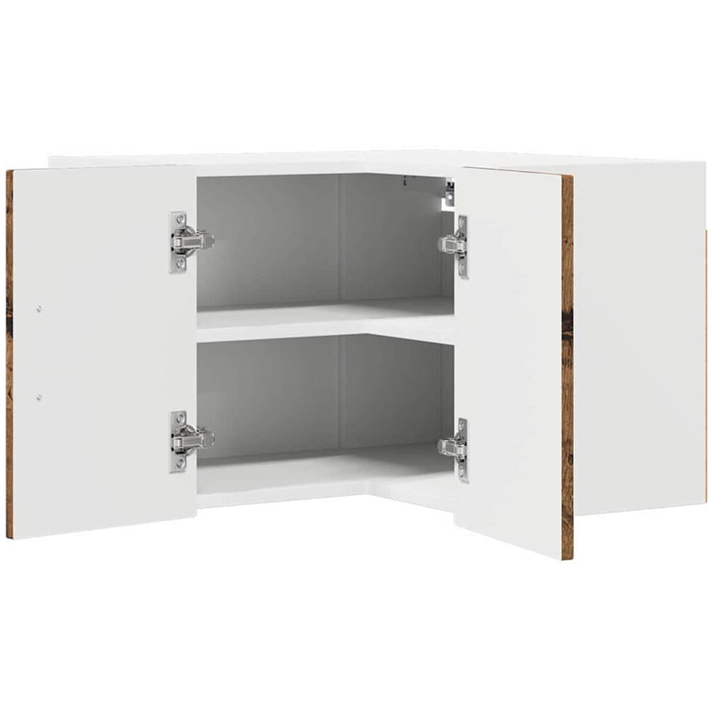vidaXL Kalmar 2 Door Old Wood Wall Kitchen Cabinet Image 5