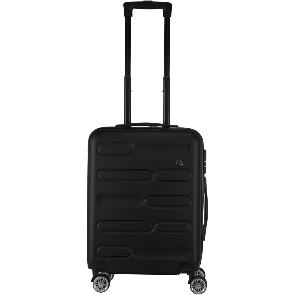 SA Products Black Carry On Cabin Suitcase 55cm Image 7