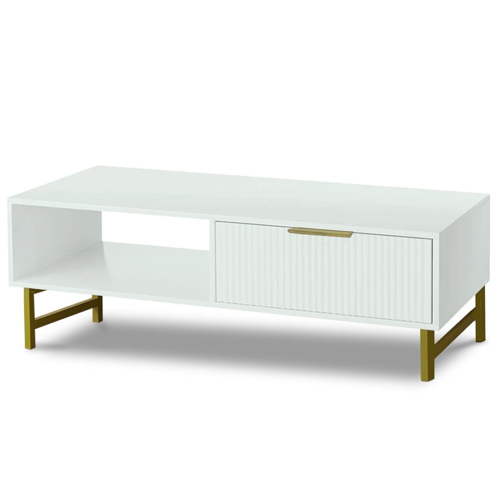 Kosy Koala White and Gold Coffee Table Image 2