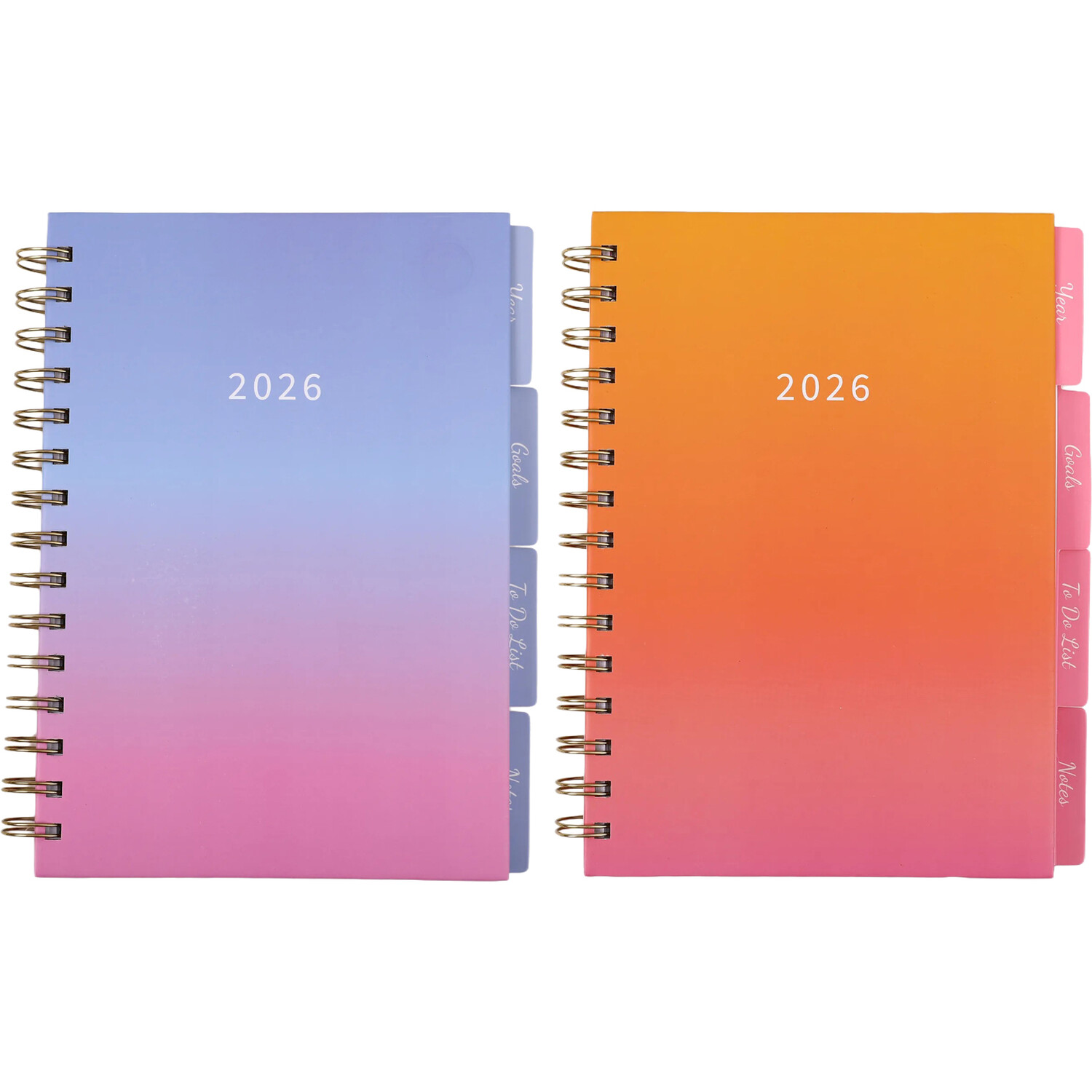 A5 2026 Gradient Organiser Diary Image 2
