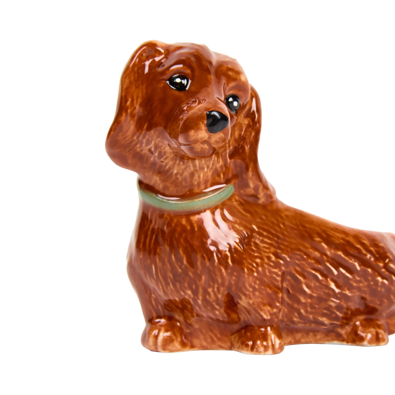 Waggy Tails 3D Ceramic Egg Cup Brown Image 3