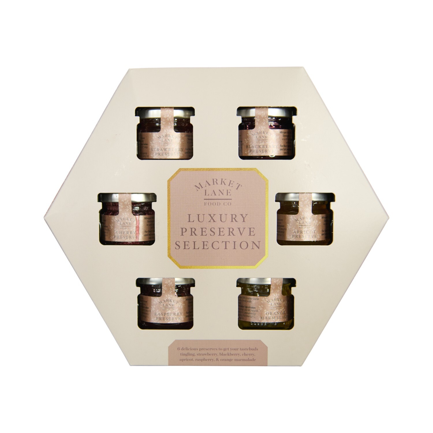 Pack of 6 Market Lane Luxury Preserve Selection Image 1