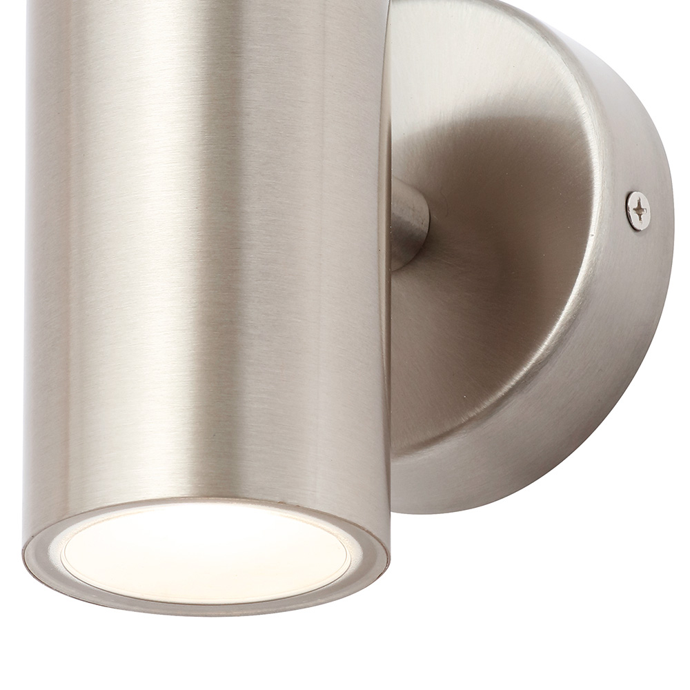 Wilko Integral LED Stainless Steel Outdoor Wall Light Image 2