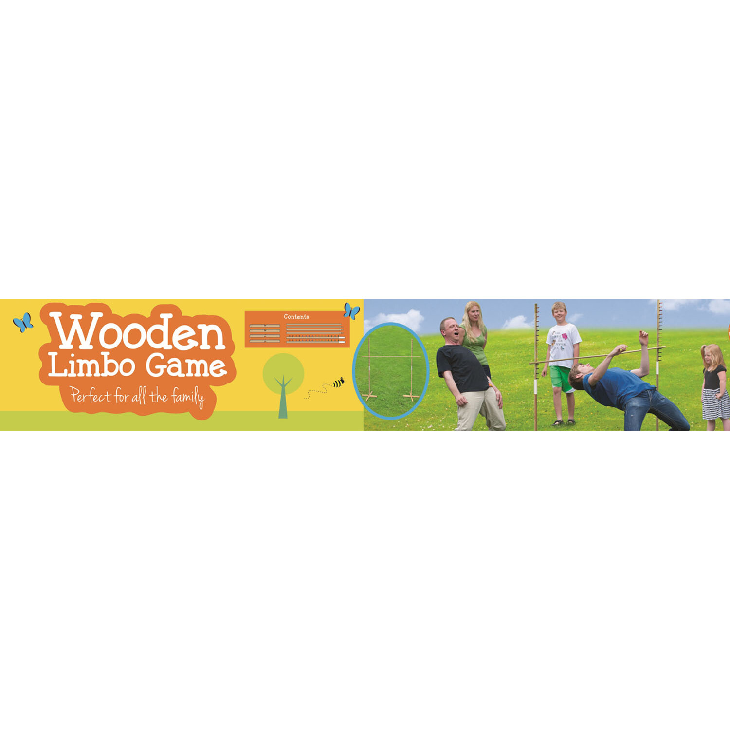 Kidz Outdoors Wooden Limbo Game Image