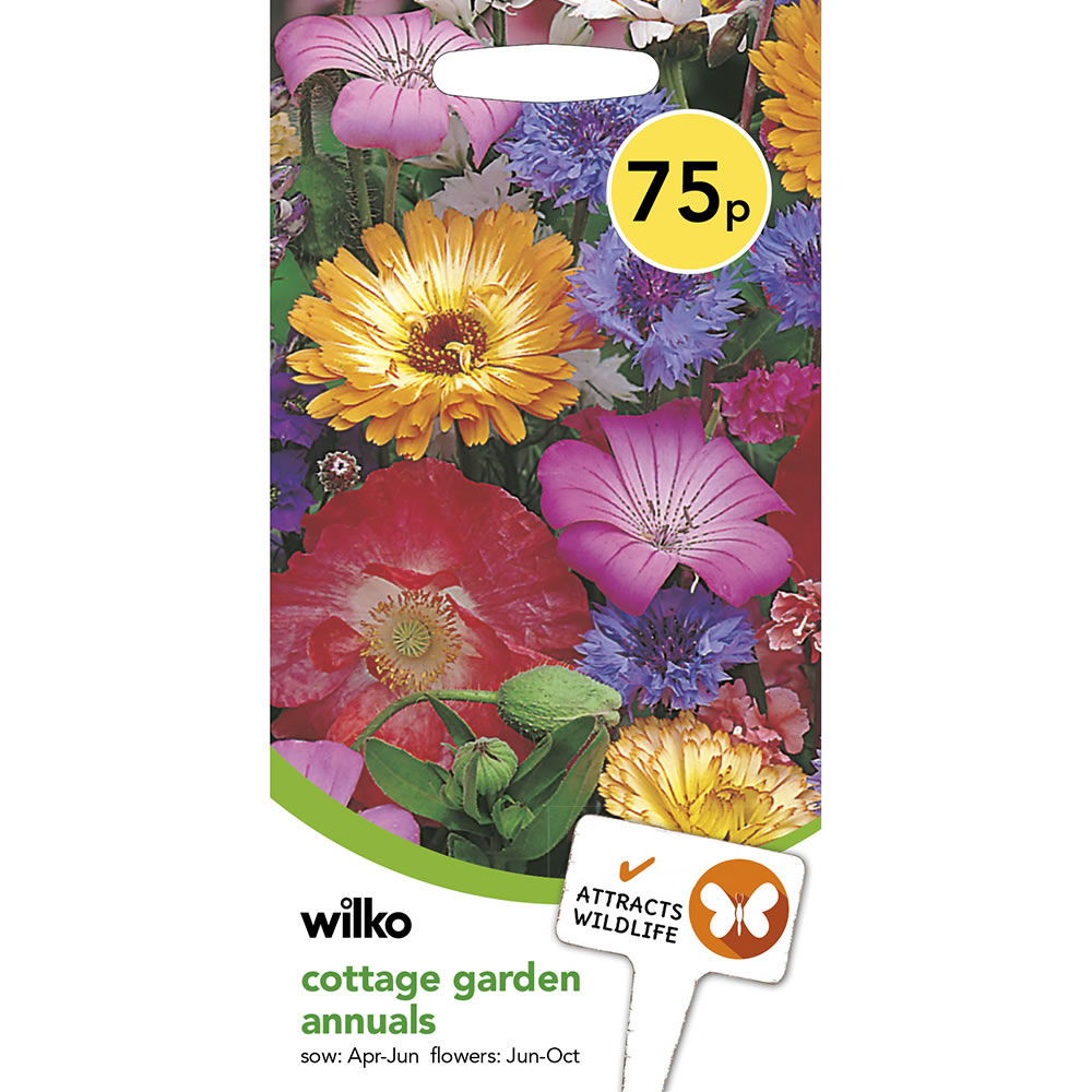 Wilko Cottage Garden Annuals Seeds Image 2