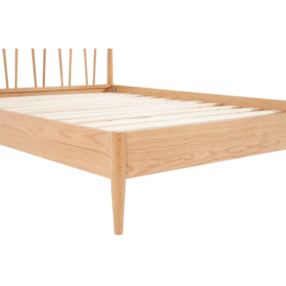 Jesper Super King Oak Bed Frame Image 4