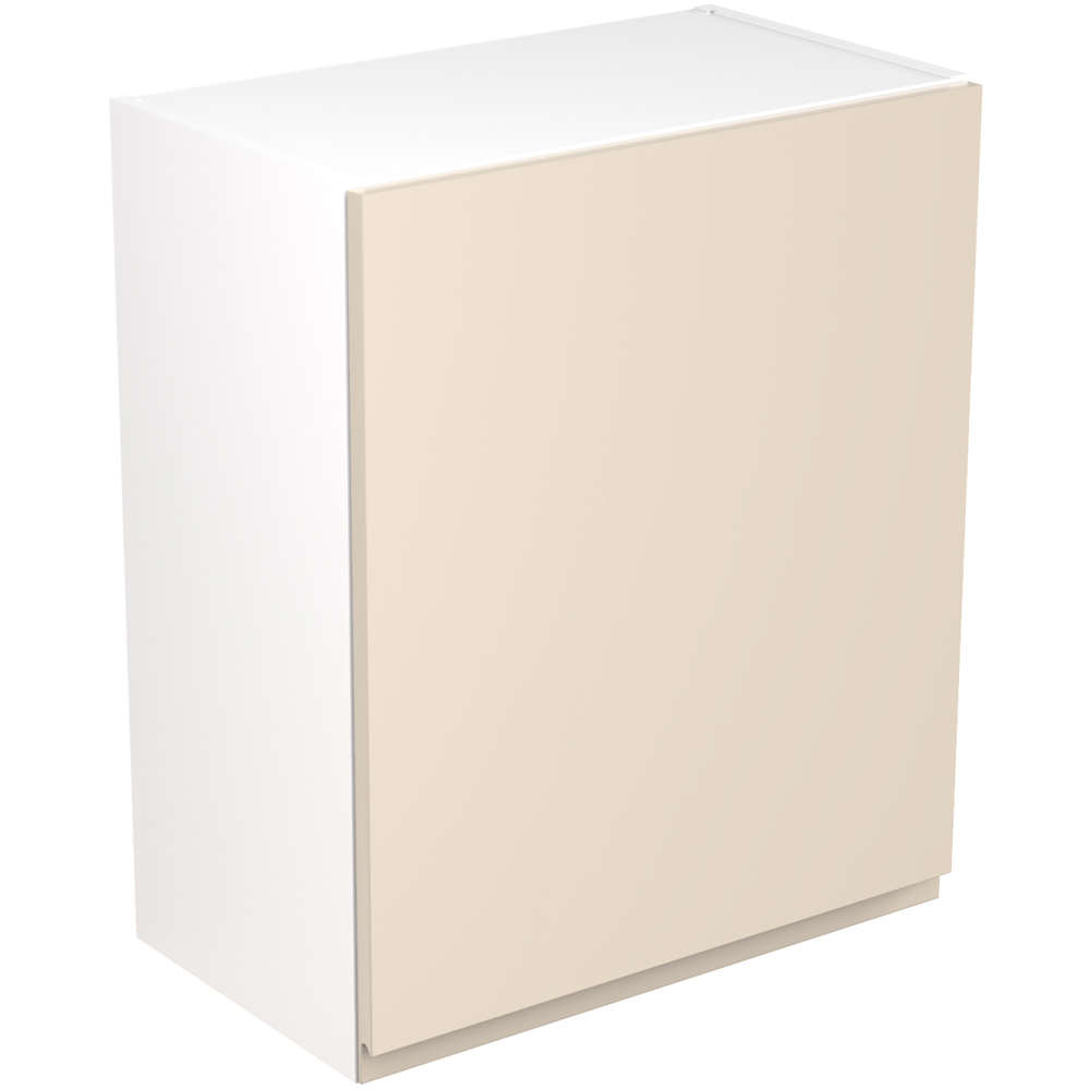 Kitchen Kit J-Pull Matt Cashmere Wall Kitchen Cabinet Flatpack 600mm Image 1