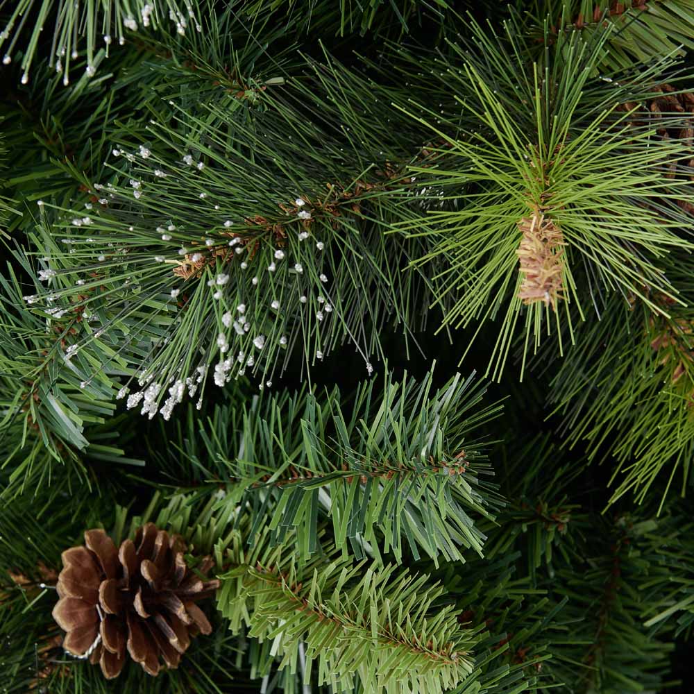 Wilko 6ft Glitter Tip Artificial Christmas Tree Image 5