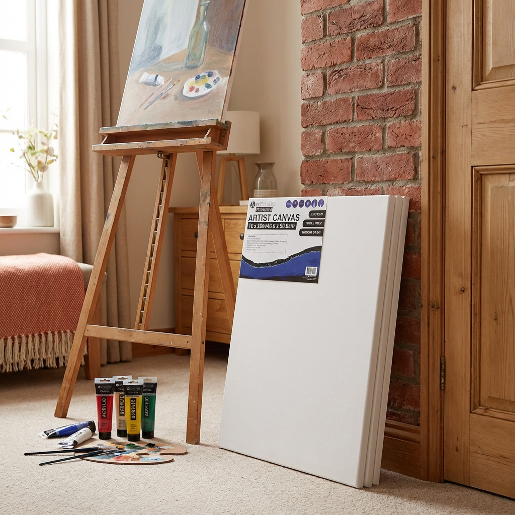 Art Studio Premium Artist Canvas 40.6 x 50.8cm 3 Pack Image 5