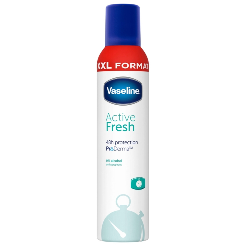 Vaseline Active Fresh Women's 48H Protection Anti-Perspirant Deodorant Spray 250ml 6 Pack Image 2