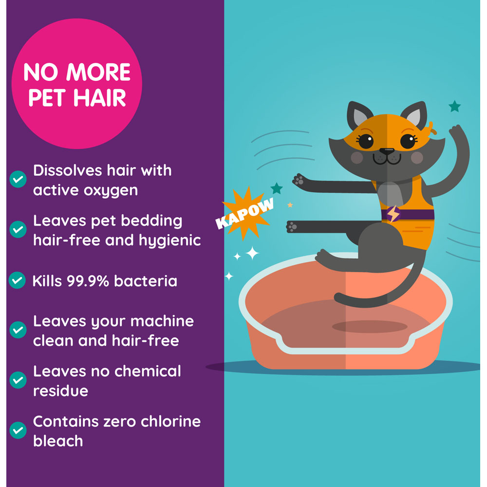 Vamoosh Pet Hair Dissolver 3 Pack Image 4