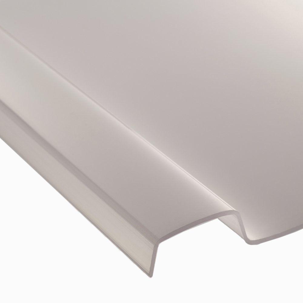 Marlon R Glaze Polycarbonate Opal Glazing Sheet Roof Panel 3mm x 4m Image 1