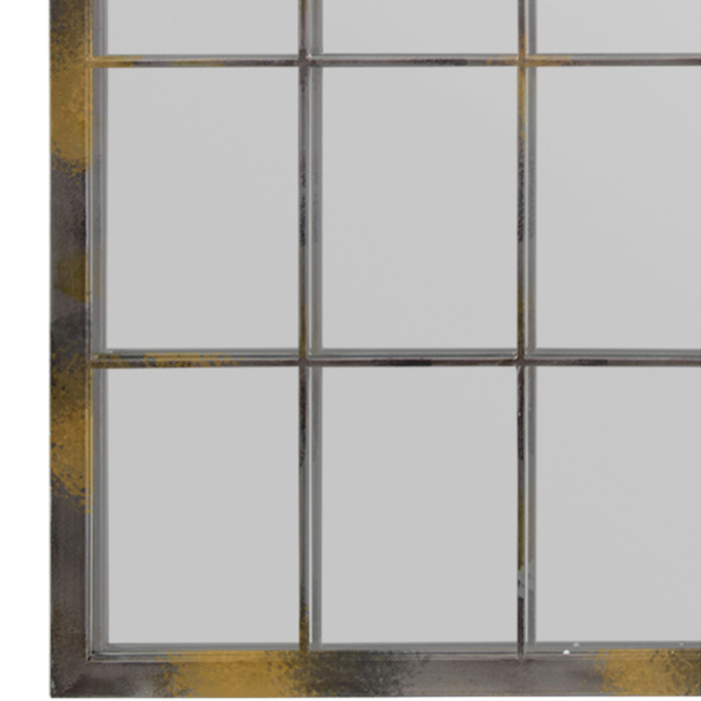 MirrorOutlet Somerley Rustic Arched Garden Mirror 115 x 50cm Image 4