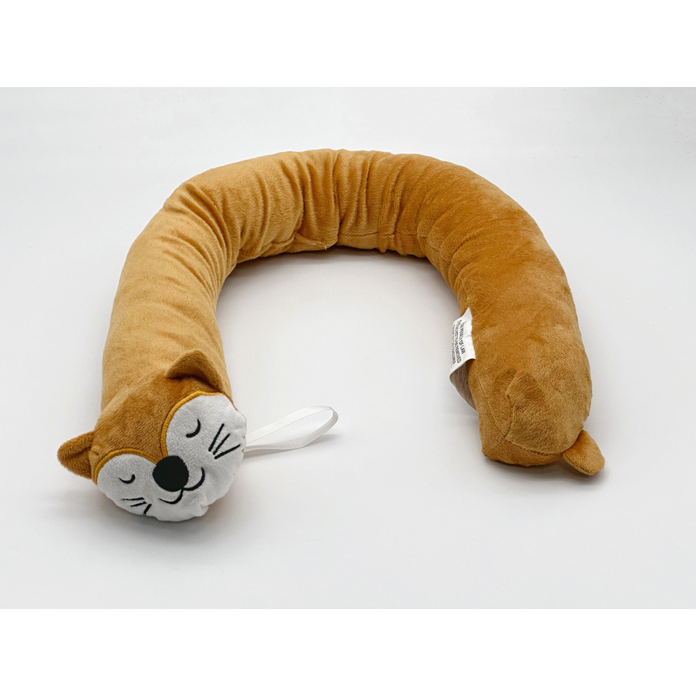 Avilo Curled Sleepy Cat Soft Draught Excluder Image 4
