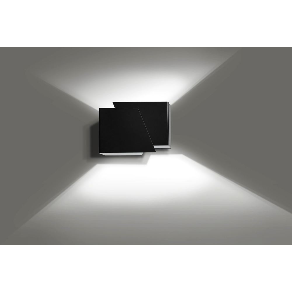 Emibig Frost Black G9 Wall Light Image 5