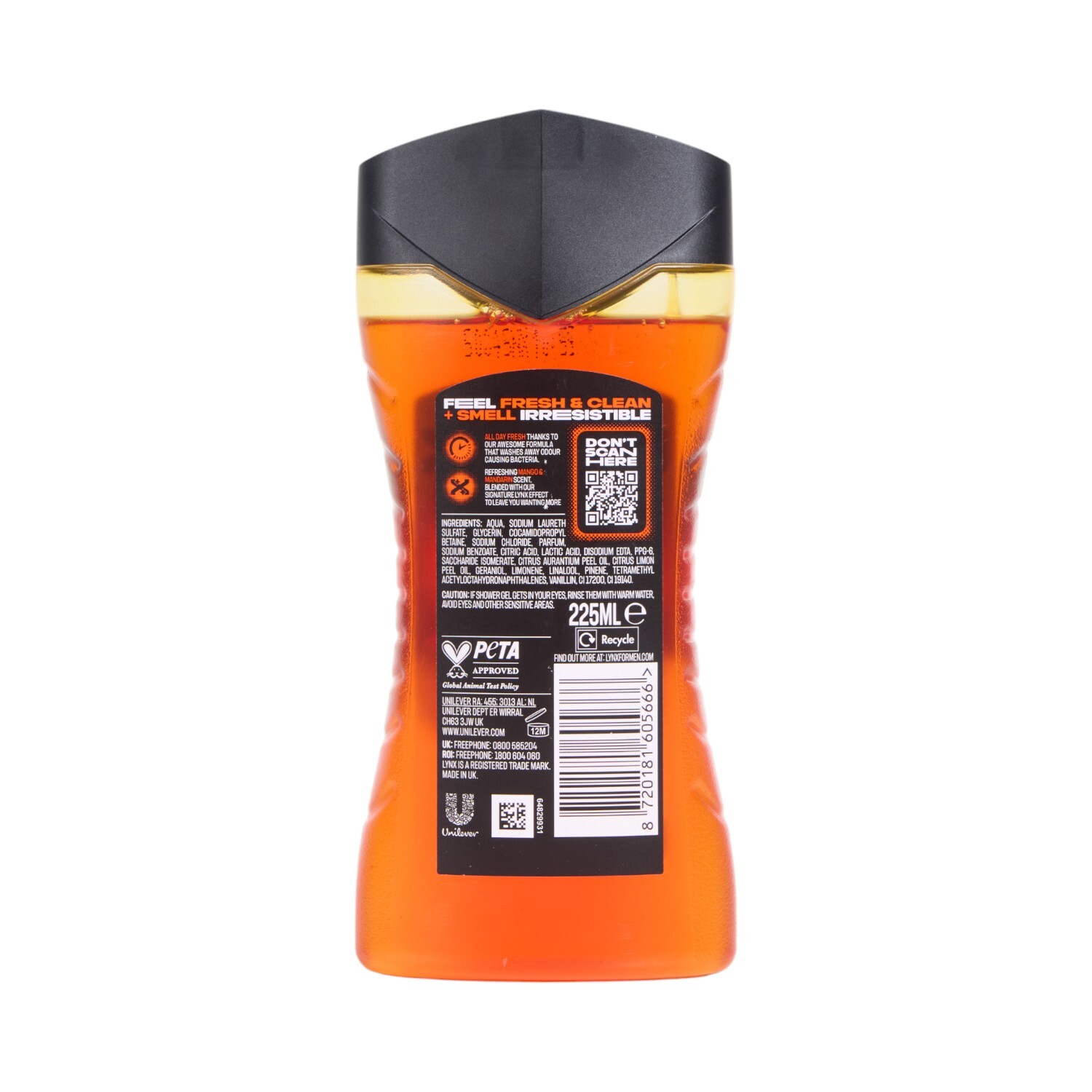 Lynx Sunset Fresh Shower Gel 225ml Image 2