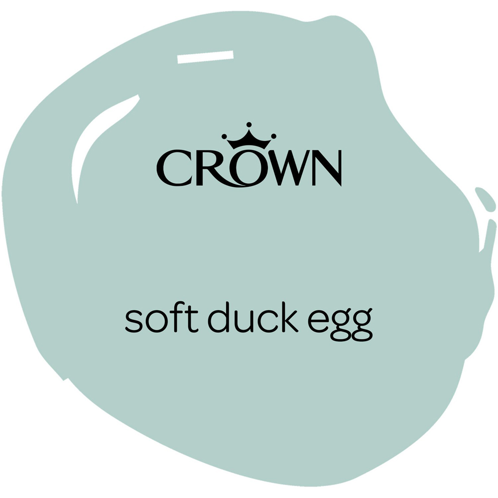 Crown Easyclean Bathroom Paint - Soft Duck Egg Image 6
