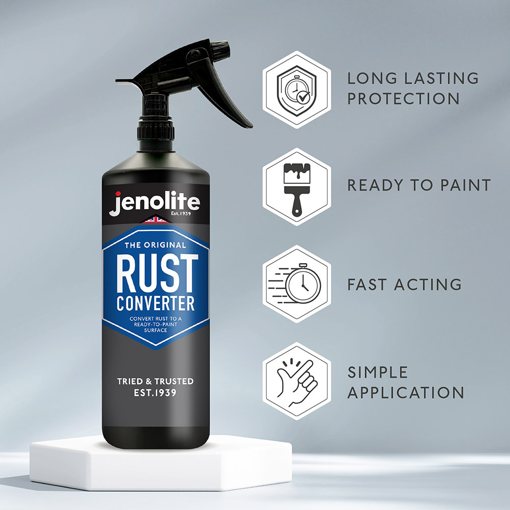 Jenolite Original Rust Converter Trigger Spray 1L Image 2