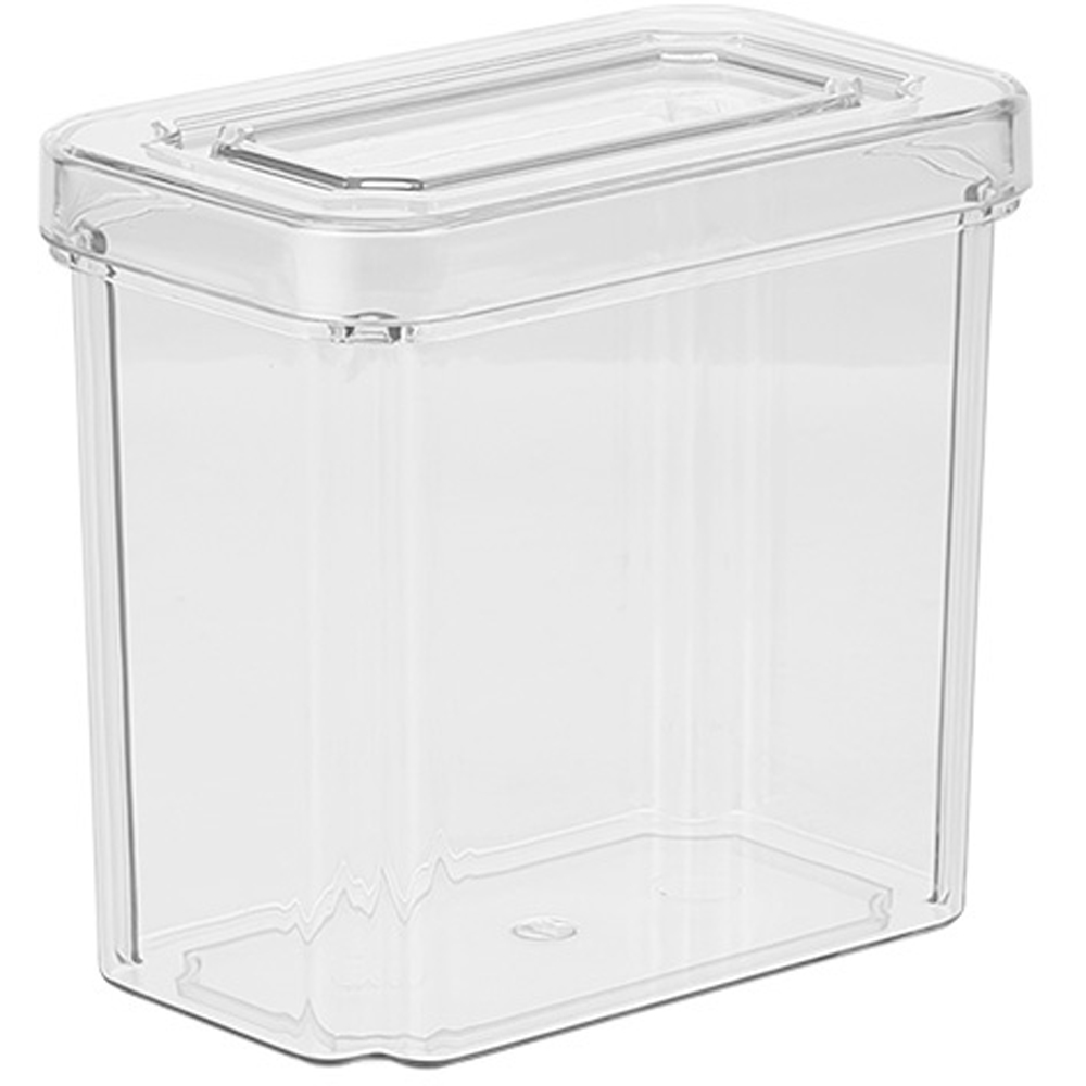 Living and Home Clear Stackable Fridge Organiser Storage Box Set 8 Pack Image 5