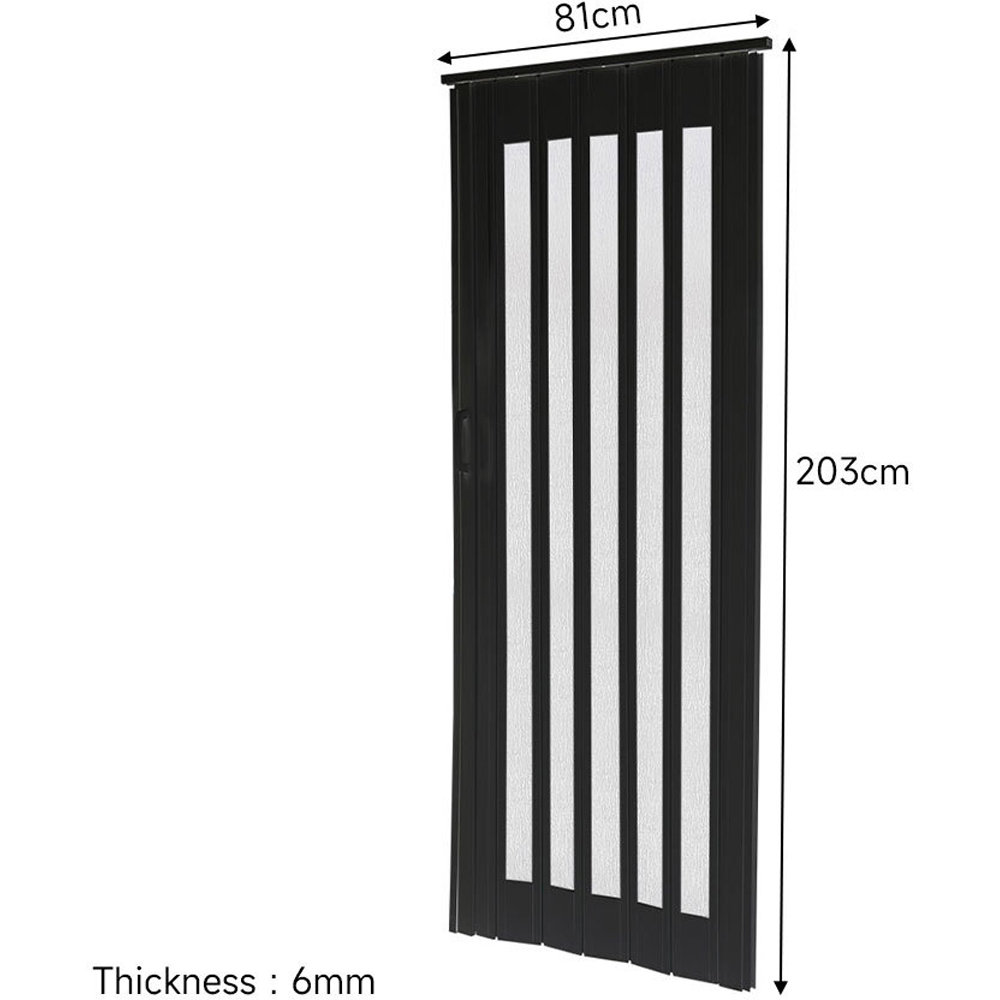 H&O Direct PVC Wood Effect Accordion Door 203cm Image 3