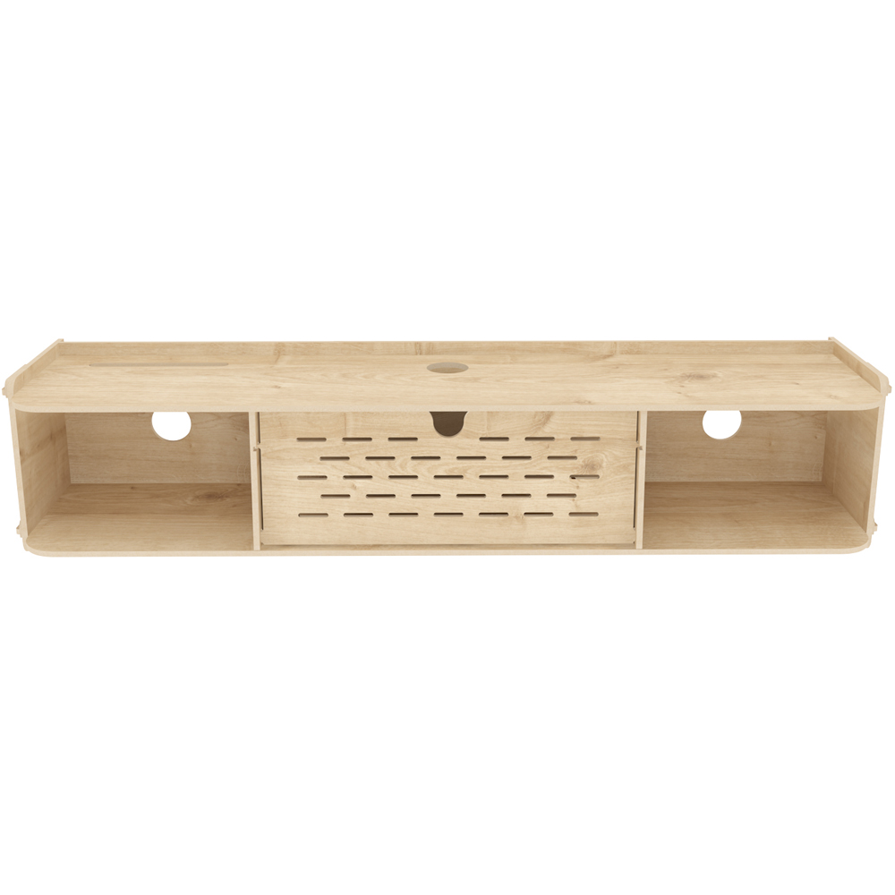 Decorotika Sima Single Door 2 Shelf MDF TV Unit Image 2
