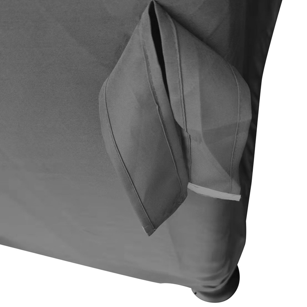 Outsunny 3 x 3m 2 Tier Grey Gazebo Shelter Tent Image 4