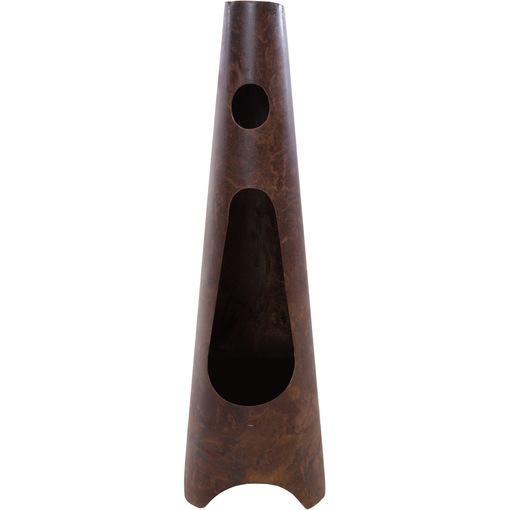 RedFire Rustic Thor Mini Patio Fireplace 110cm Image 4