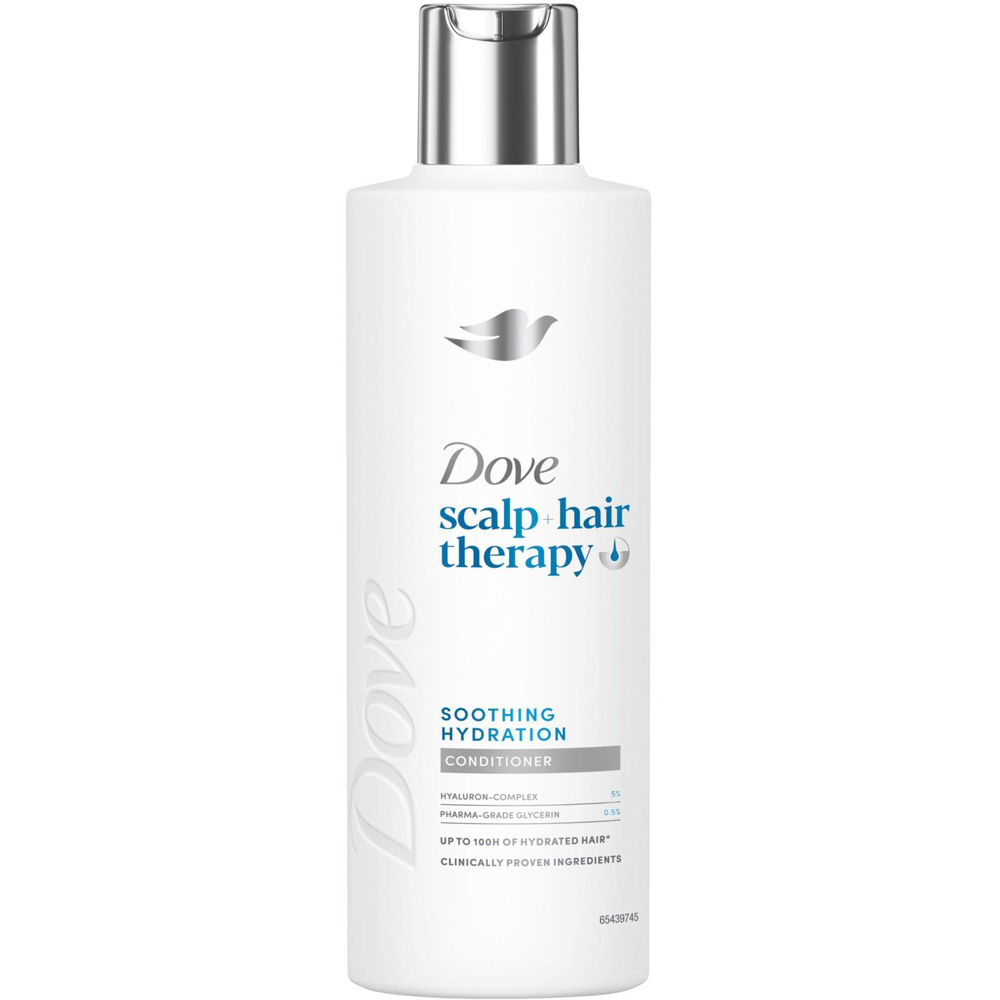 Dove Scalp+Hair Therapy Soothing Hydration Shampoo and Conditioner Duo 250ml 6 Pack Image 2