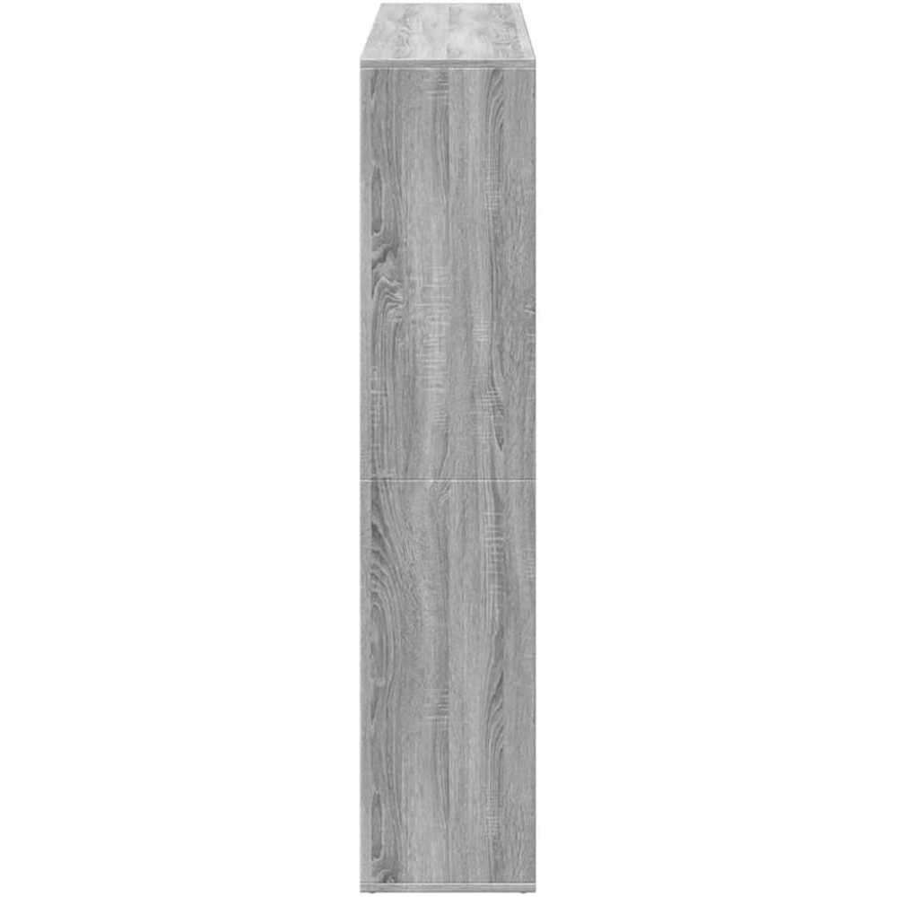 vidaXL 16 Shelf Grey Sonoma Oak Bookcase Image 6