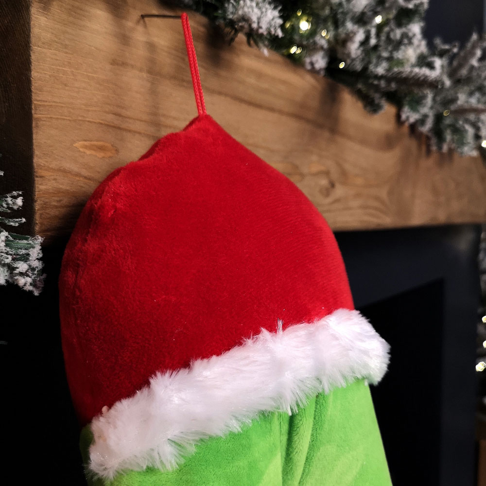 Samuel Alexander Animated Laughing Elf Hanging Christmas Decoration 32cm Image 3