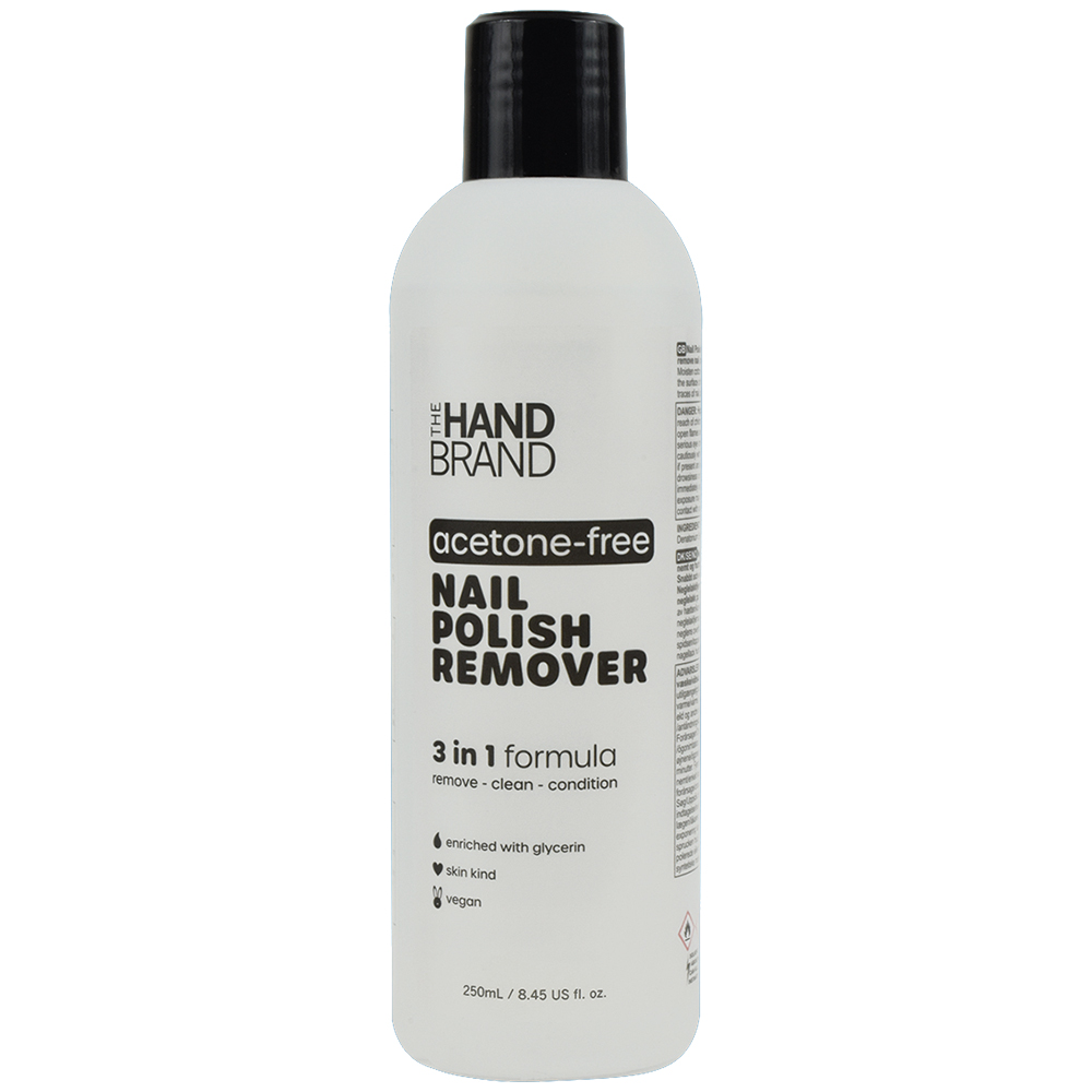 Hand Brand Acetone Free Nail Polish Remover 250ml Image 1