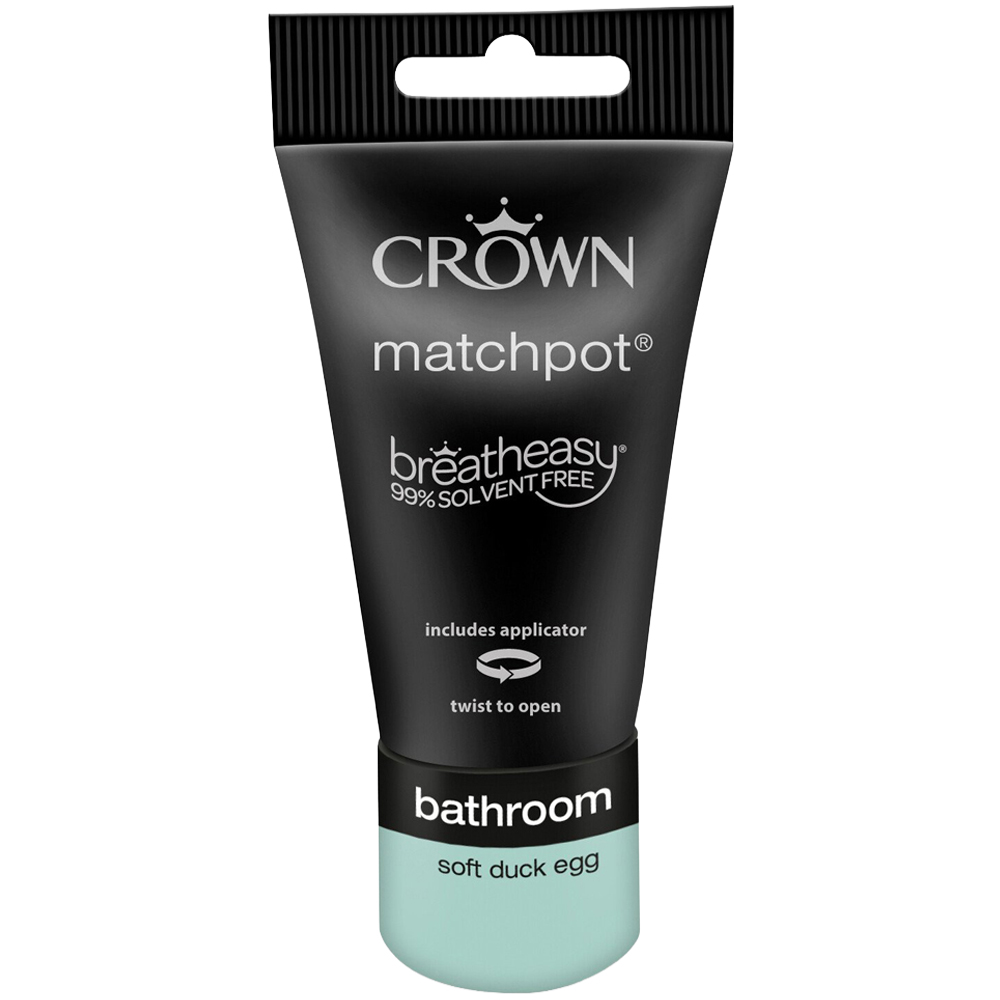 Crown Bathroom Tester 40ml - Soft Duck Egg Image 1