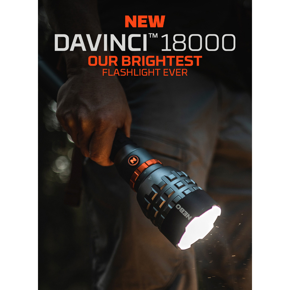 Nebo Davinci 18000 18000 Lumens Magnetic Mag Dial Rechargeable LED Torch with 2x Zoom Image 4