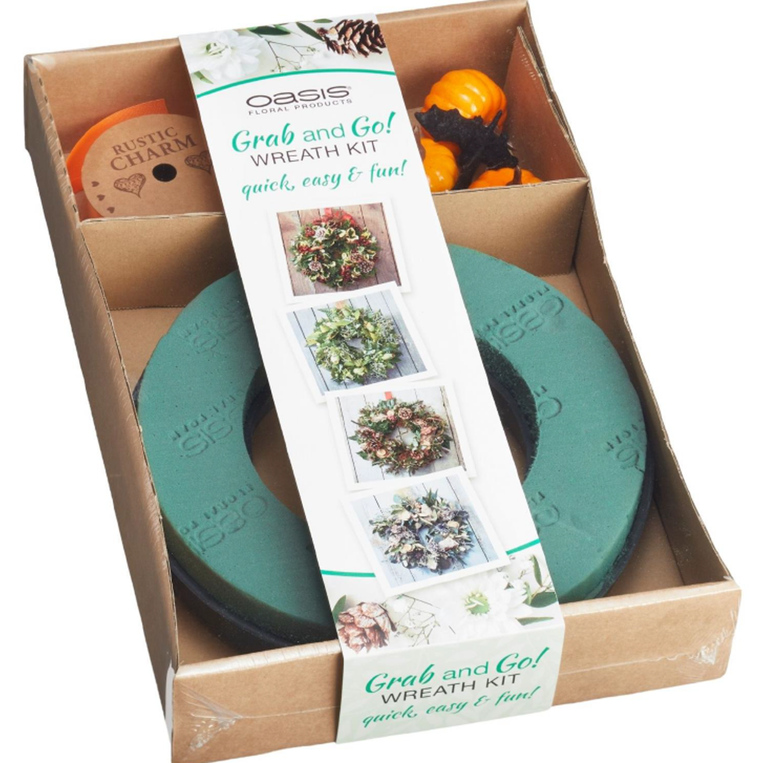 Halloween Grab and Go Wreath Kit Image