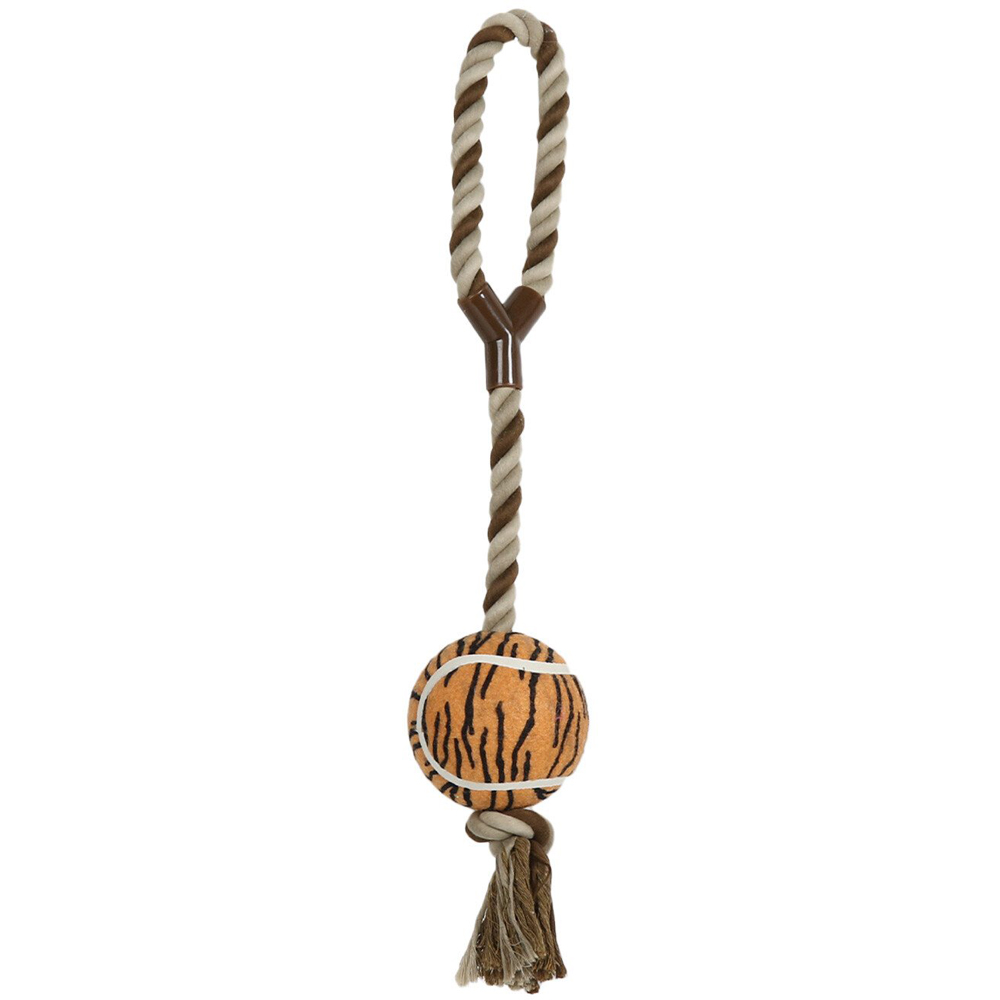 Large Tennis Ball on a Rope Image