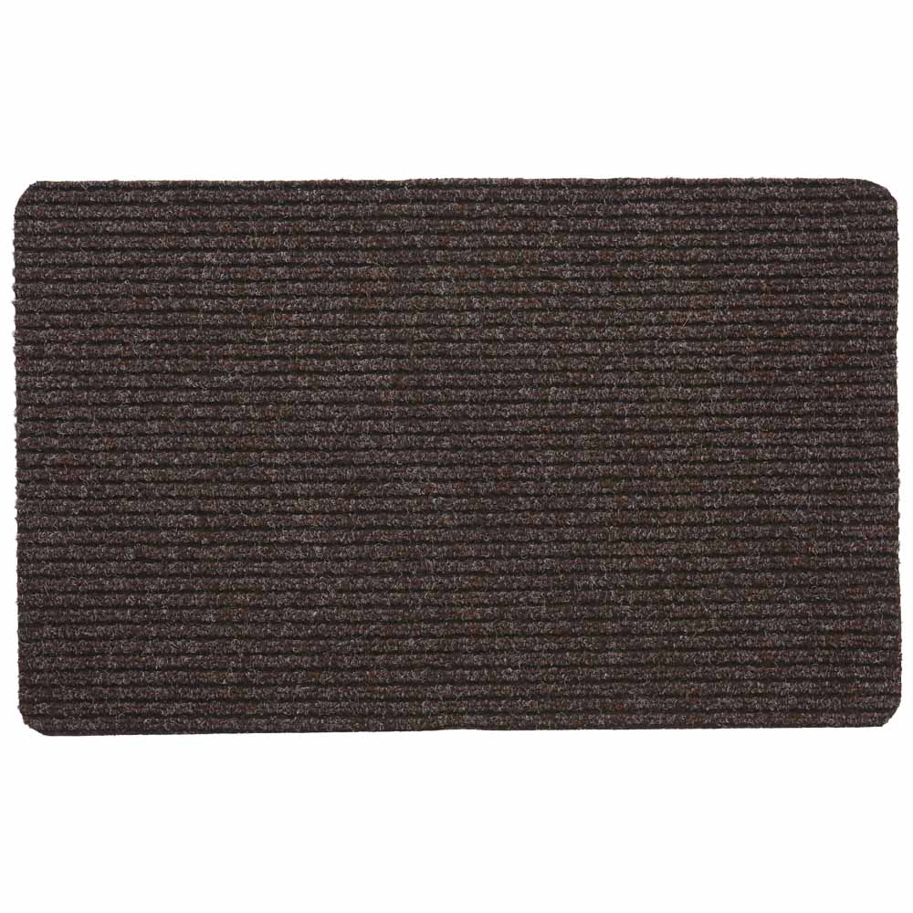 Wilko Large Ribbed Indoor Mat 50 x 80cm Wilko