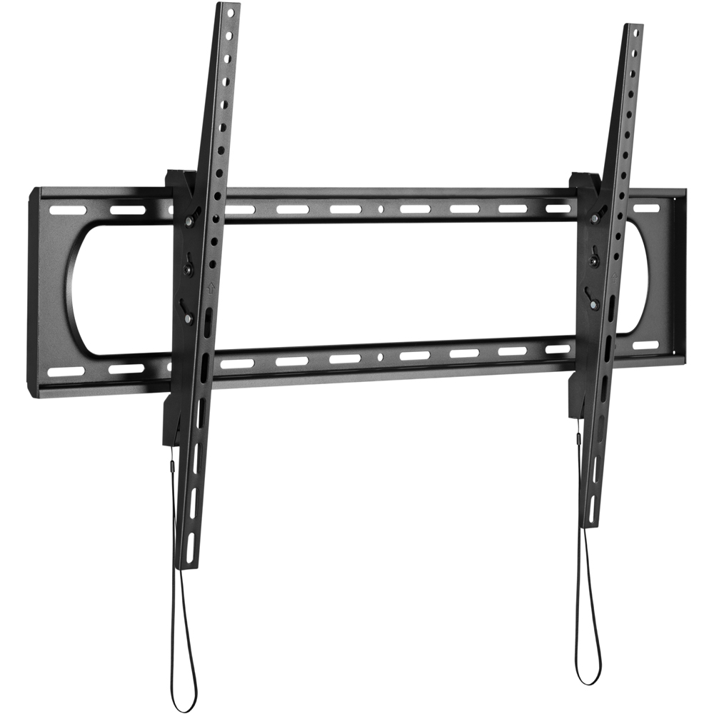 Properav Black Ultra Slim TV Wall Bracket 60 to 120 inch Image 3