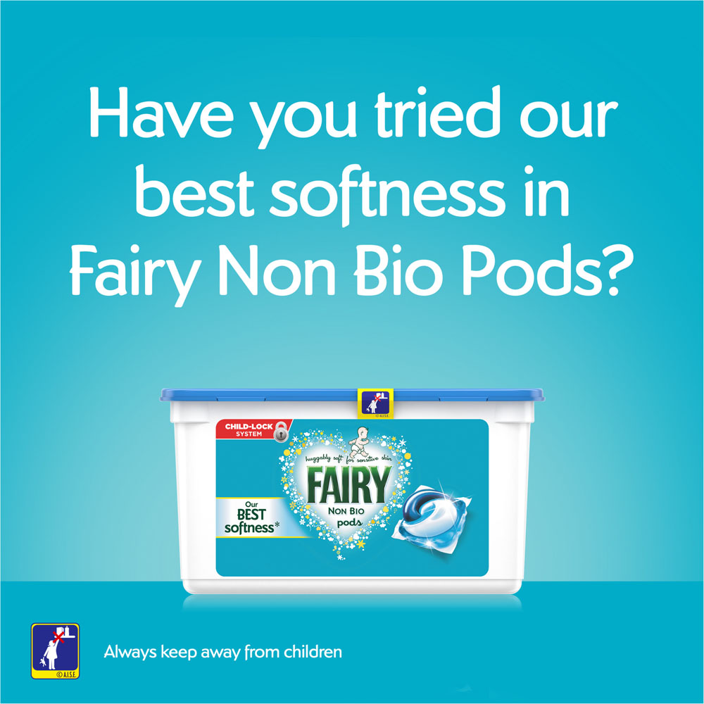 Fairy Non-Bio Washing Gel 24 Washes 888ml Image 5