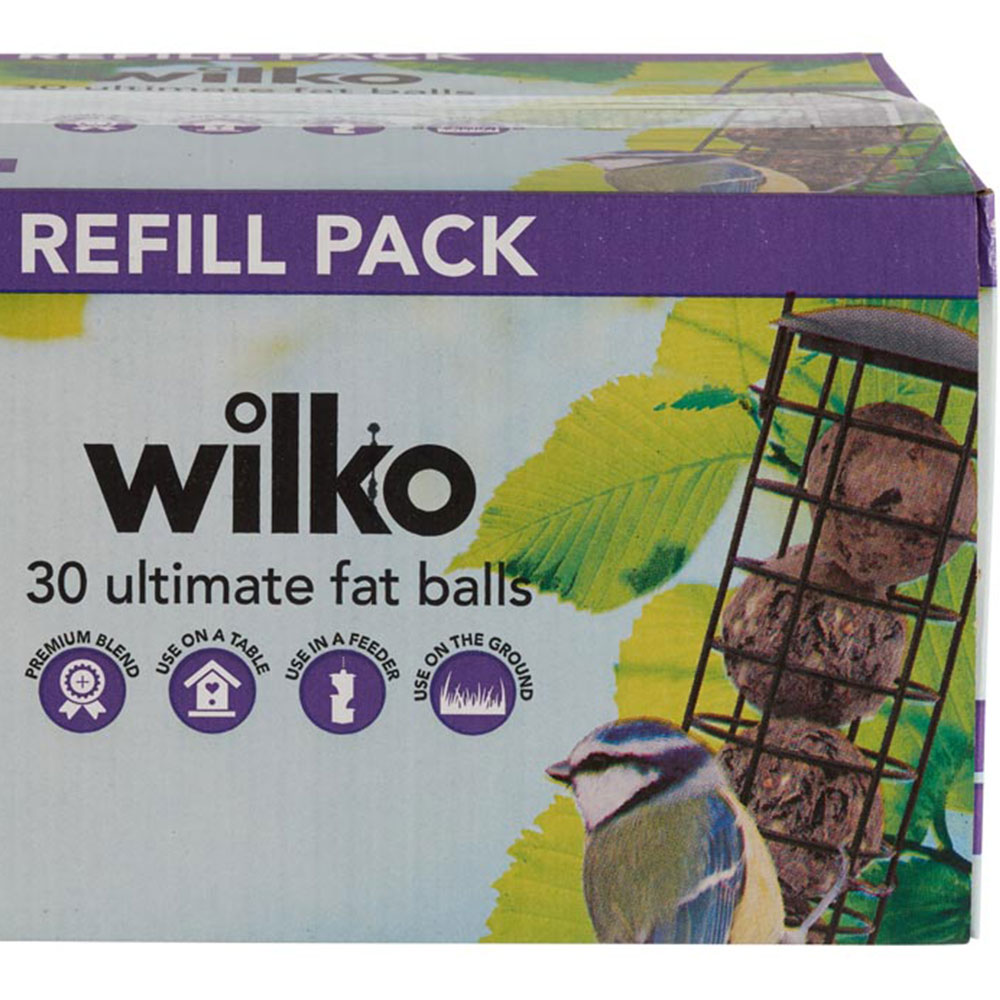 Wilko Box Ultimate Fat Balls 30x80g Wilko