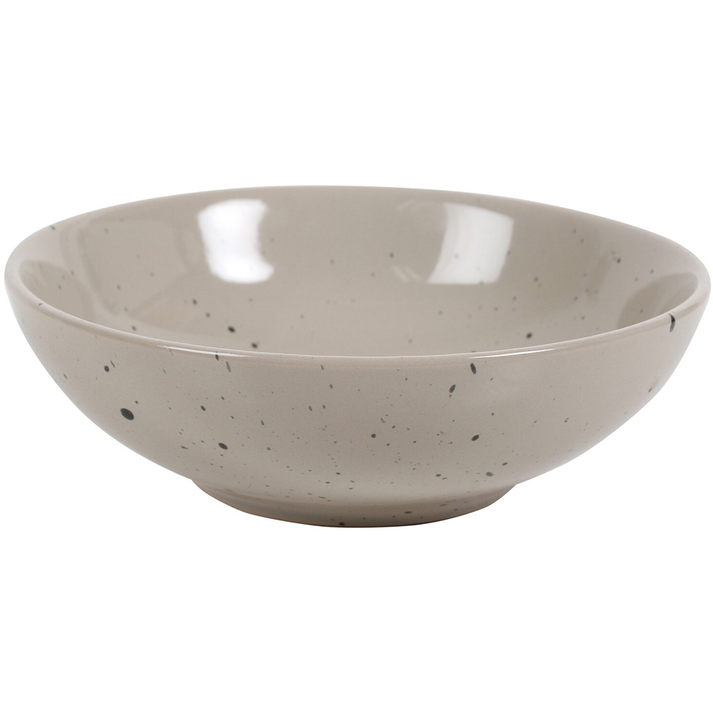 Kiso Warm Grey Speckled Bowl Image 1