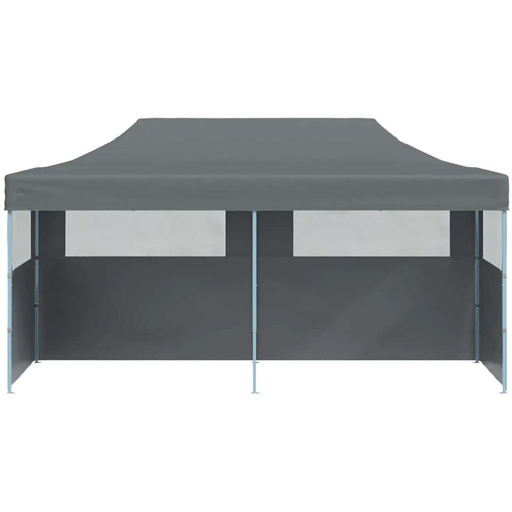 vidaXL 3 x 6m Anthracite Garden Party Tent with Sidewalls Image 3