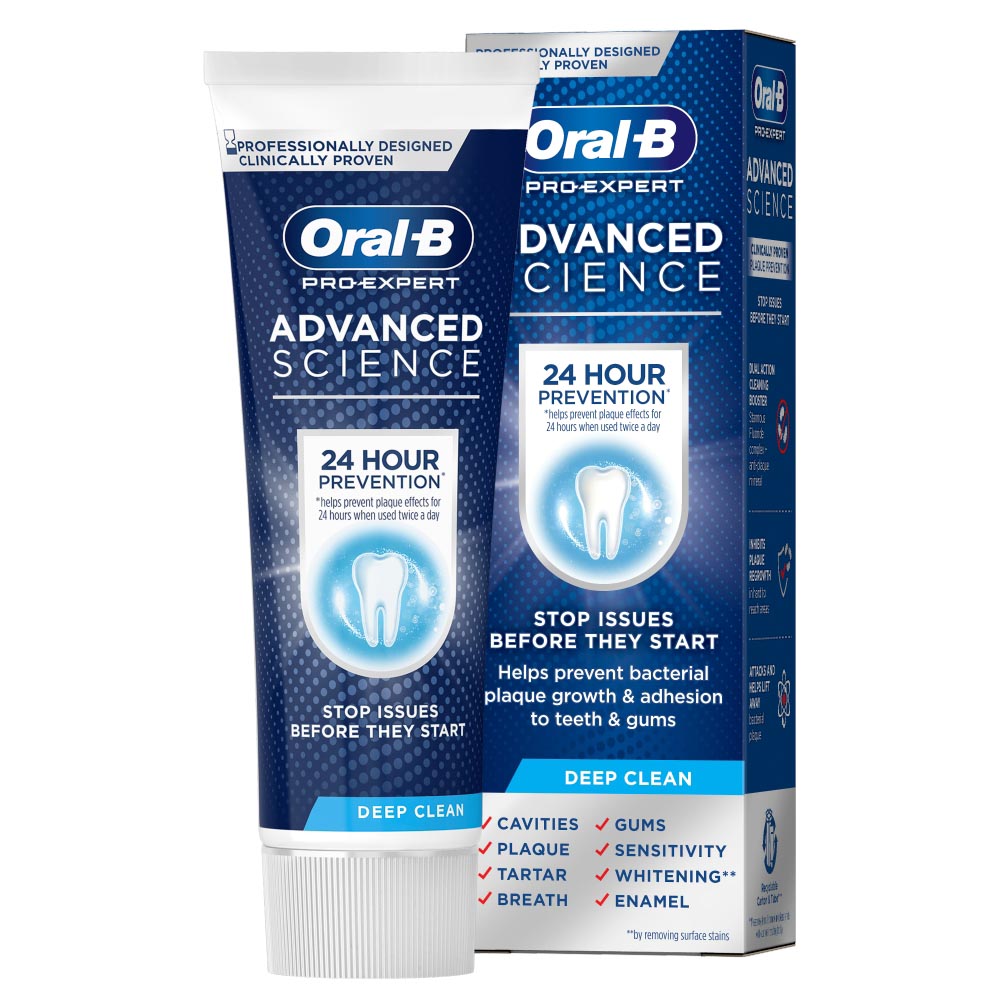 Oral-B Pro-Expert Advanced Science Deep Clean Toothpaste 75ml Image 8